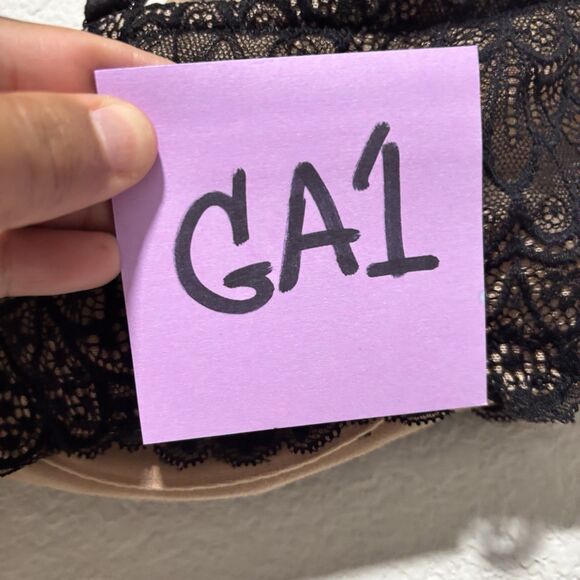 NEW Torrid Curve Unlined Balconette Bra 46C Black Lace Underwire Adjustable - Picture 7 of 7